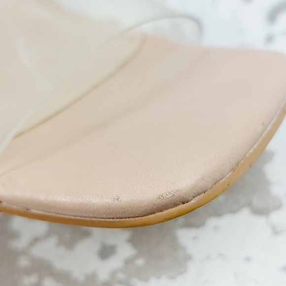 BP Mirra Square Toe Heeled Slide Sandals M306 - Picture 12 of 13